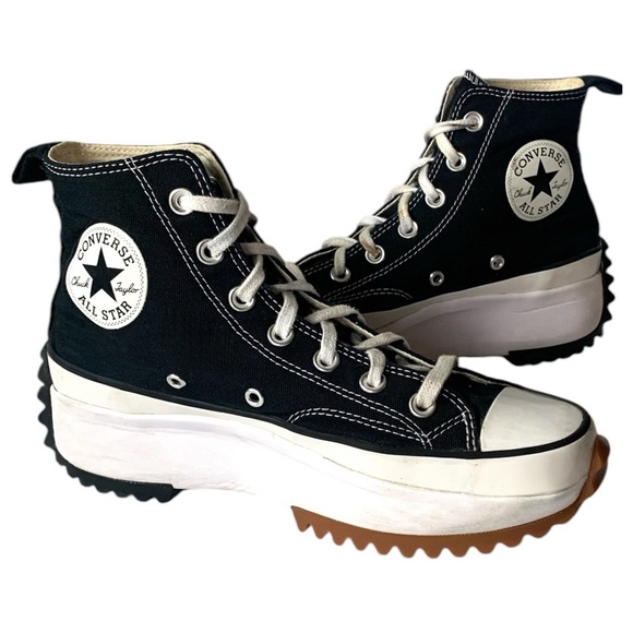 Converse Shoes - Converse Chuck Taylor Run Star Hike Hi Platform Sneakers Black Unisex